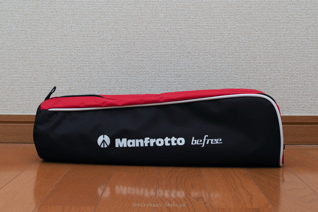 Manfrotto befree GTに付属するショルダーバッグ